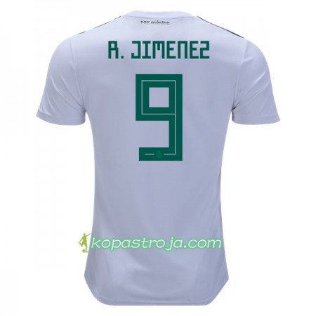 Billiga Fotbollströjor Mexiko R.Jimenez 9 VM 2018 Borta tröja